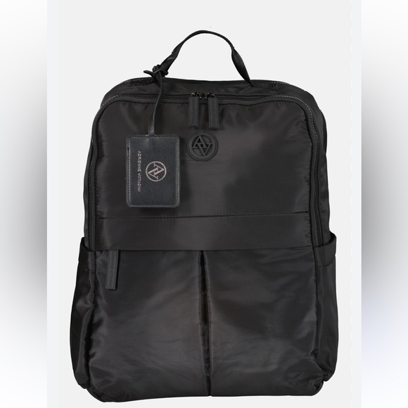 Adrienne Vittadini Black Backpack - Picture 1 of 12
